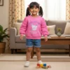 girls printed summer top for kids